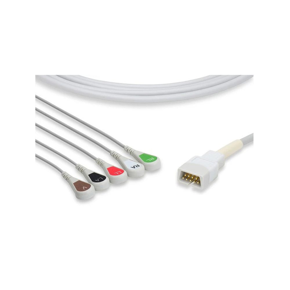 Cable ECG puntas unidas Mek MP500, MP600, MP1000 - Image 2