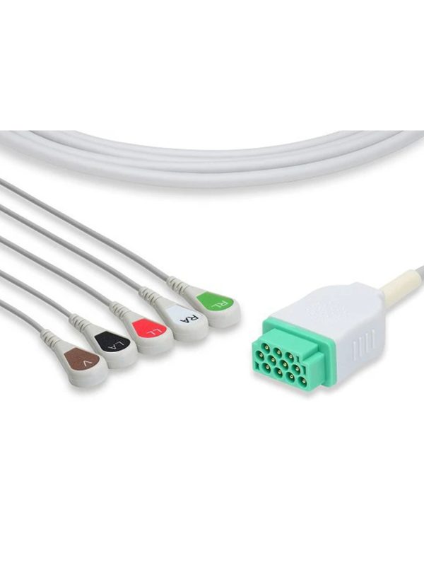 Cable ECG de una pieza compatible GE Marquette - Image 2