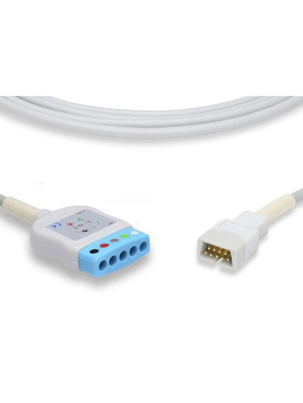 Cable Troncal ECG MEK MP500, MP600, MP1000 - 5 Latiguillos