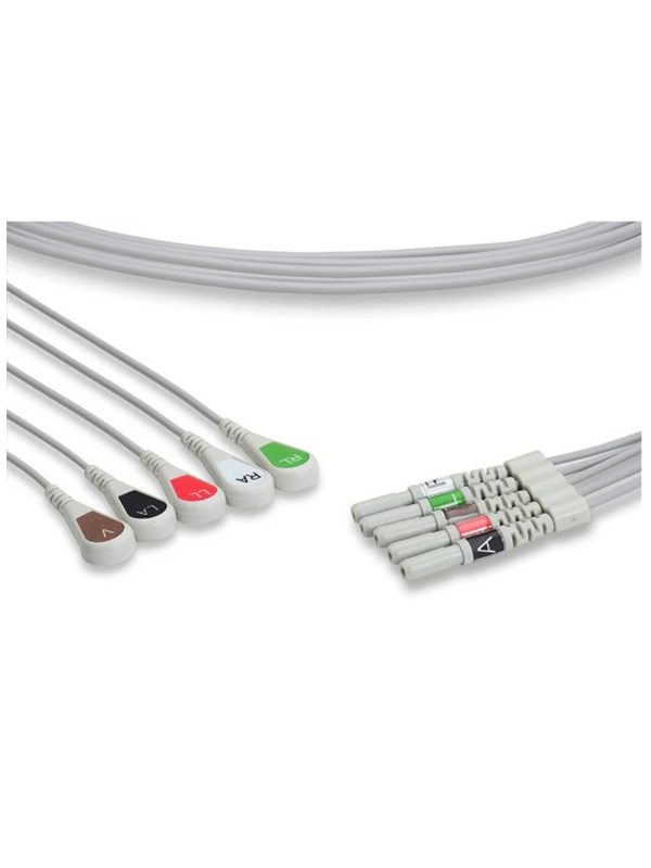 Set de puntas ECG tipo din broche - Image 2