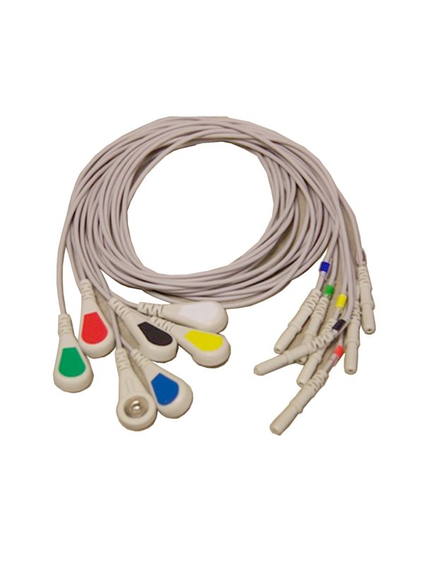 Set de puntas ECG tipo din broche - Image 3