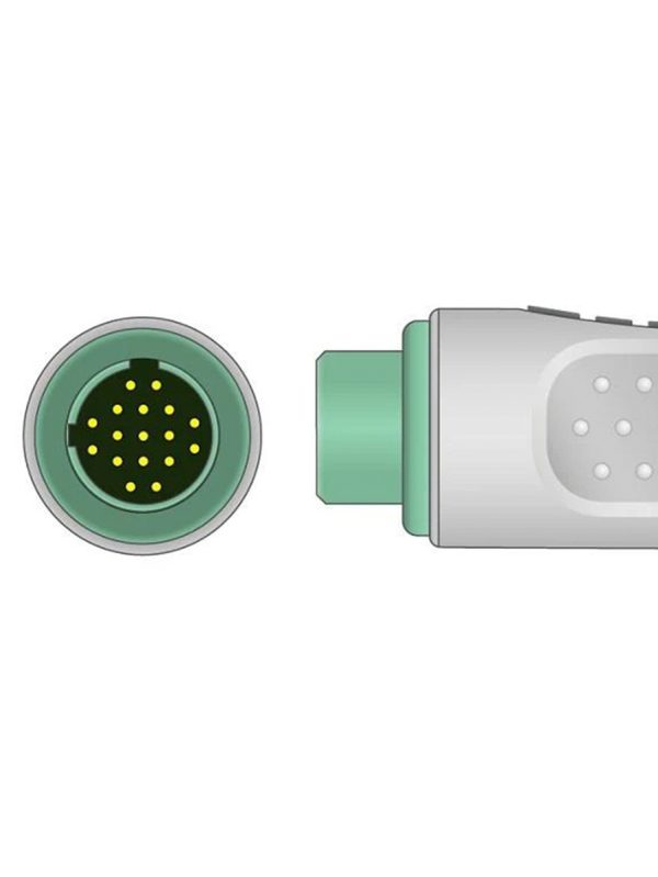 Cable ECG de una pieza compatible Spacelabs - Image 3