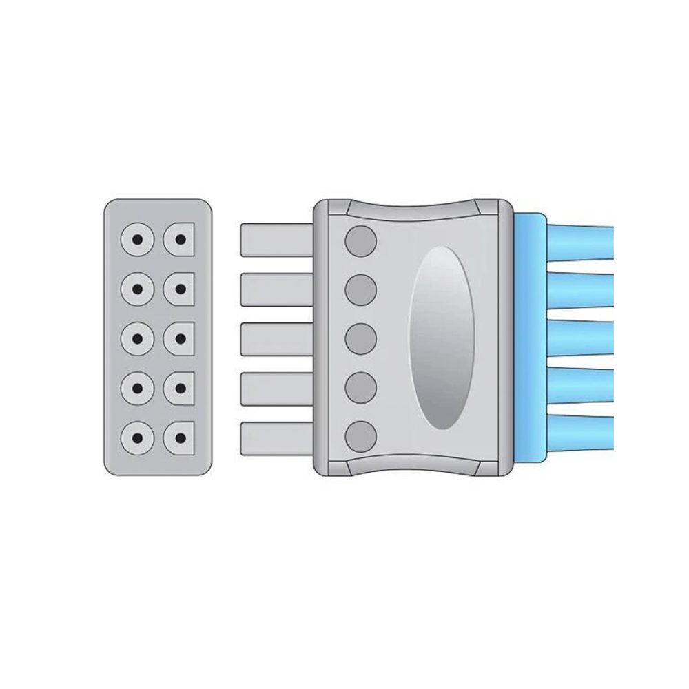 Cable de EKG compatible con GE Healthcare Marquette - Image 2