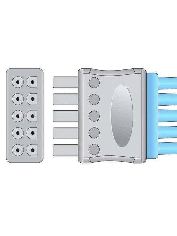 Latiguillos de EKG compatible con GE Healthcare Marquette - Image 2