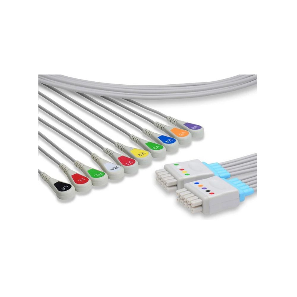 Cable de EKG compatible con GE Healthcare Marquette