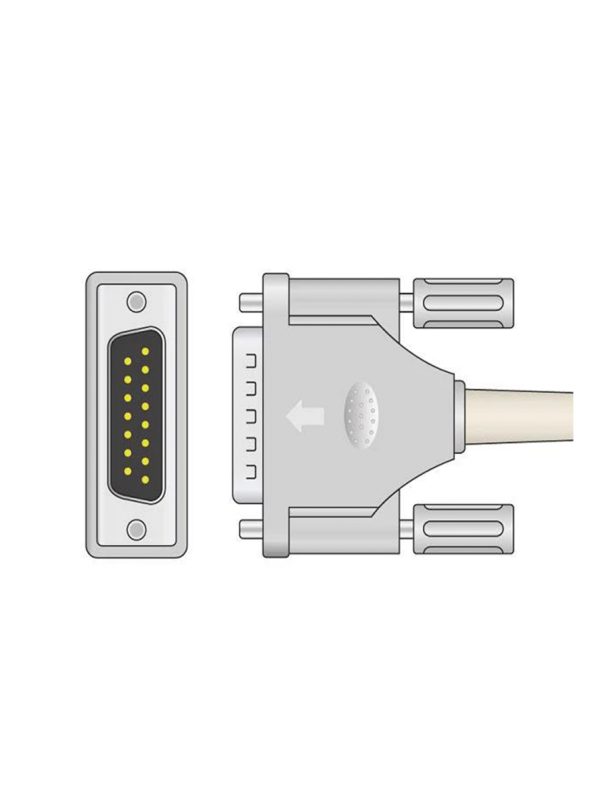 Cable ECG de una pieza Kontrolab Vet - Image 2