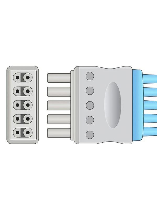 Latiguillos de ECG compatible con Dräger - 5956458 - Image 2
