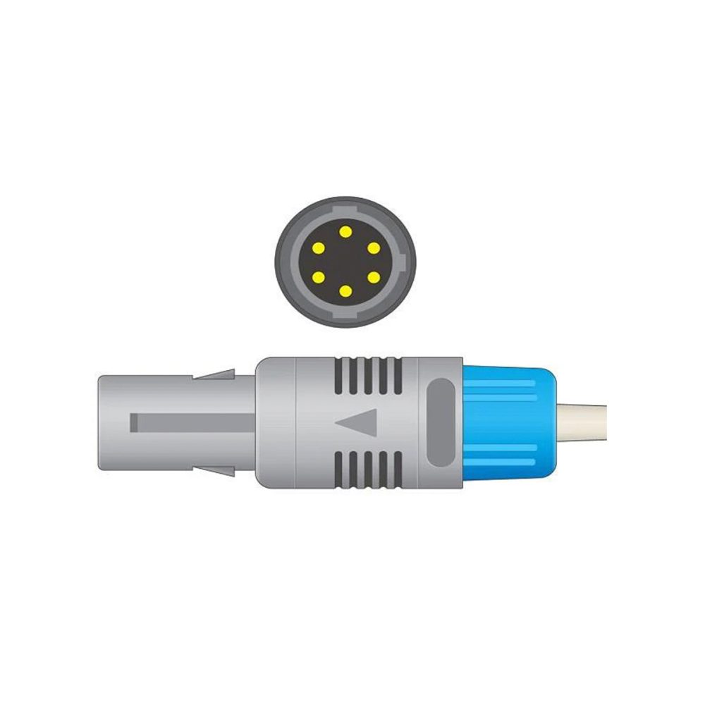 Cable ECG puntas unidas compatible con Biosys BMP-103