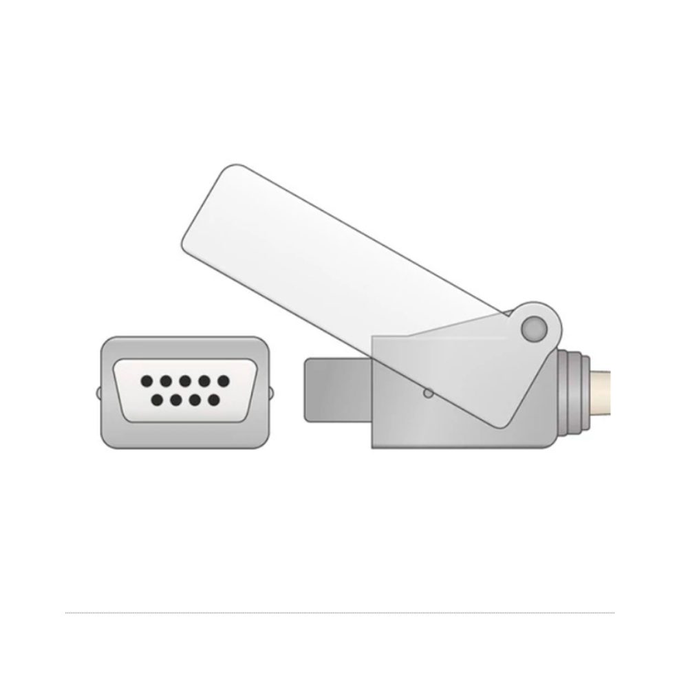 Cable adaptador SpO2 compatible Criticare - Image 3