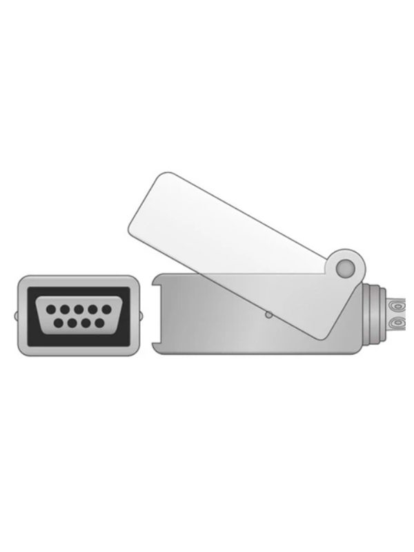Cable adaptador SpO2 compatible Spacelabs Nellcor - Image 3