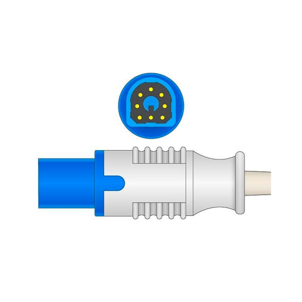 Cable adaptador SpO2 compatible Philips con tecnología OxiMax - Image 2