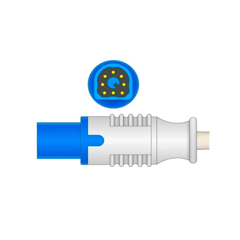 Cable adaptador SpO2 compatible Philips con tecnología Masimo - Image 2