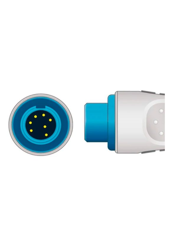 Cable adaptador SpO2 compatible Mindray, BeneView T5, T8 - Image 2