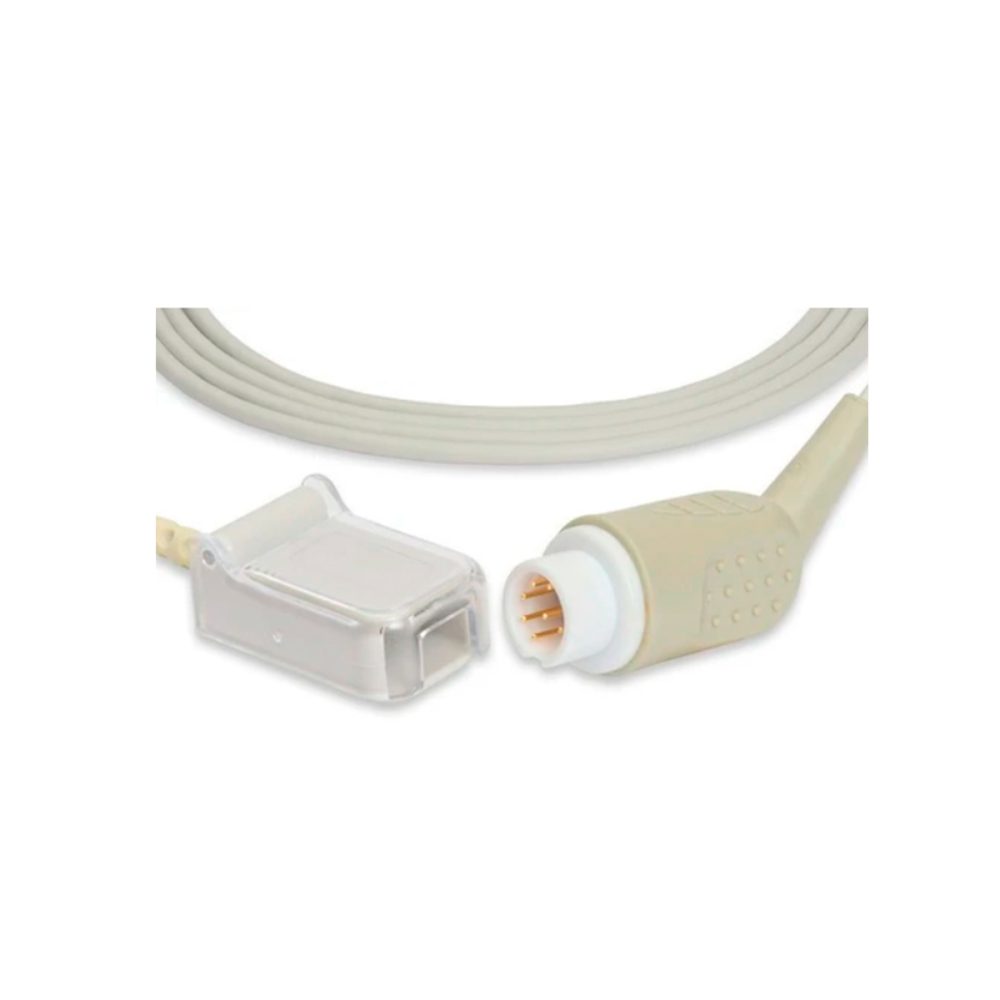 Cable adaptador SpO2 compatible Mindray T5/T8 Masimo sin Oximax