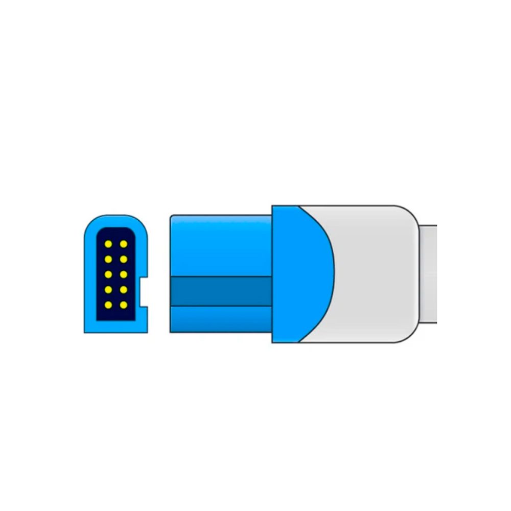 Cable adaptador SpO2 compatible Spacelabs Nellcor - Image 2