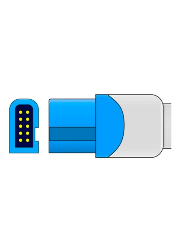 Cable adaptador SpO2 compatible Spacelabs Nellcor - Image 2