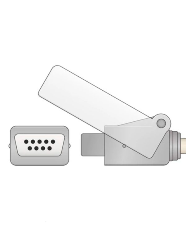 Cable adaptador SpO2 compatible Criticare - Image 3