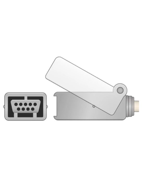 Cable Adaptador SpO2 compatible Mennen Oximax - Image 3