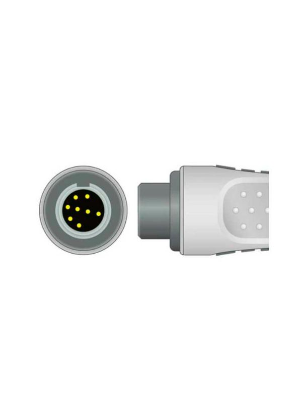 Cable adaptador SpO2 compatible Mindray BeneView T5, T8 con Oximax® - Image 2