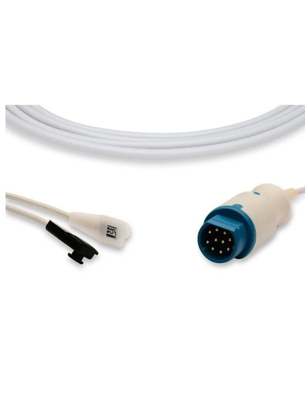 Sensor SpO2 Simens conector media luna - Image 2