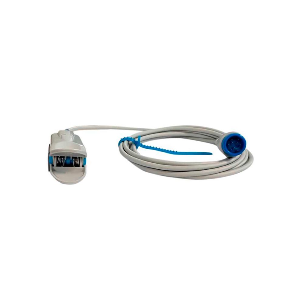 Cable sensor Spo2 adulto largo compatible con Yonker